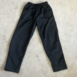 5/20🔴 Key Elements Boys Elastic Waist with Tie Pants Black 3 Pockets Sz 10/12